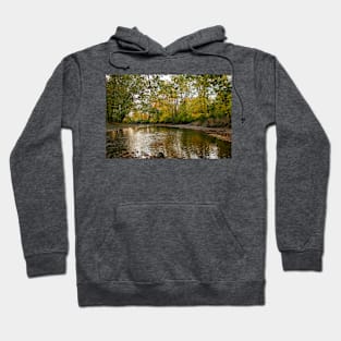 Autumn on the river Hoodie